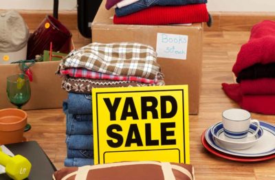 Plan a Yard-sale before you move